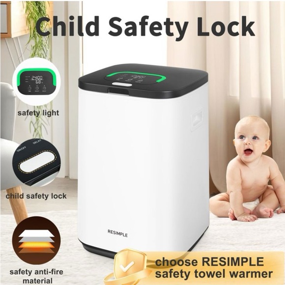 Resimple White and Black Air Purifier - Picture 2 of 6